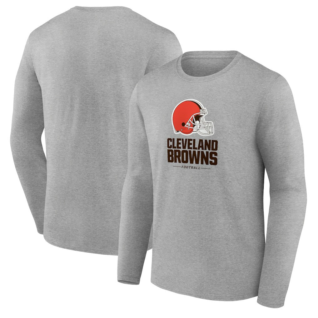 NFL Cleveland Browns Team Lockup Long Sleeve T-Shirt