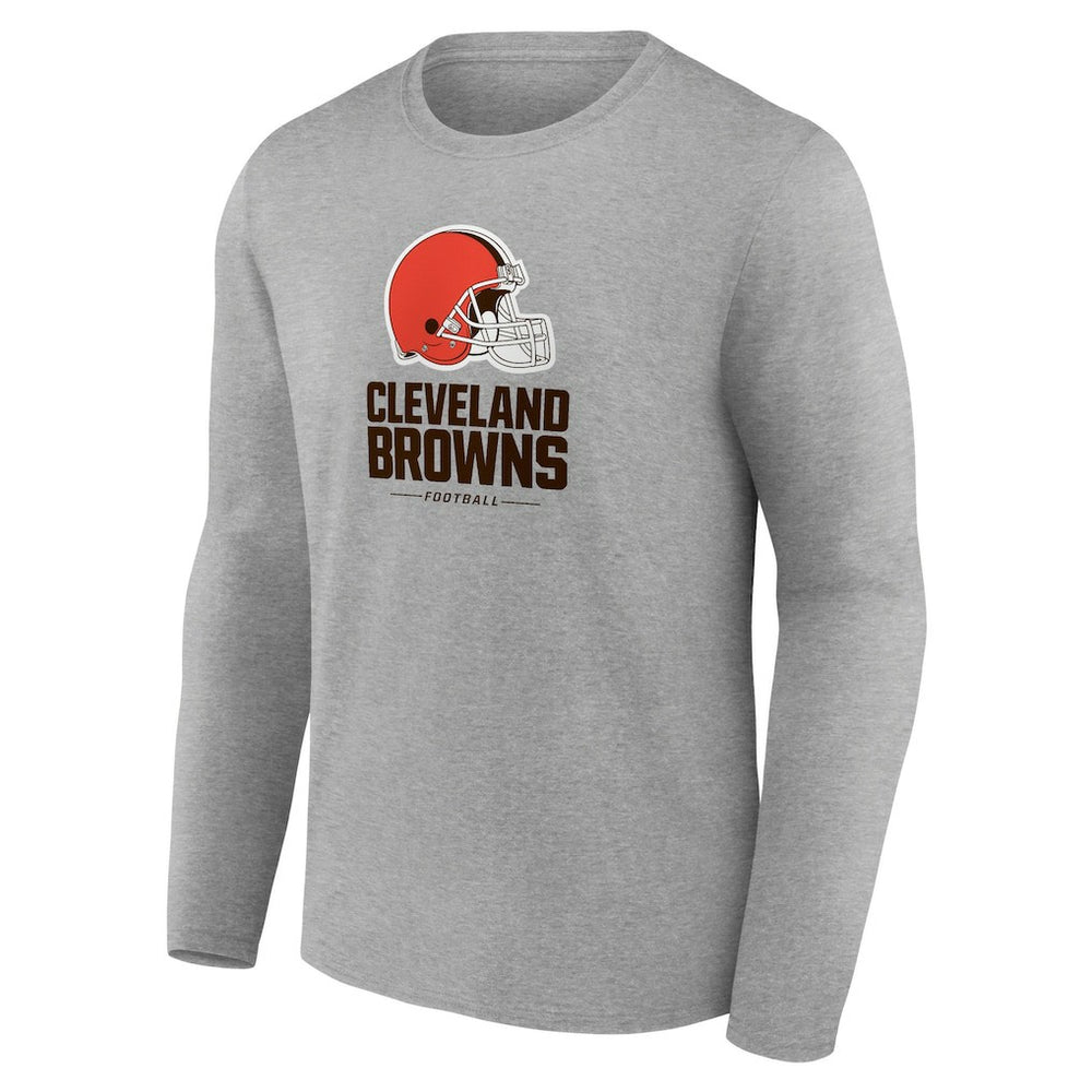 NFL Cleveland Browns Team Lockup Long Sleeve T-Shirt