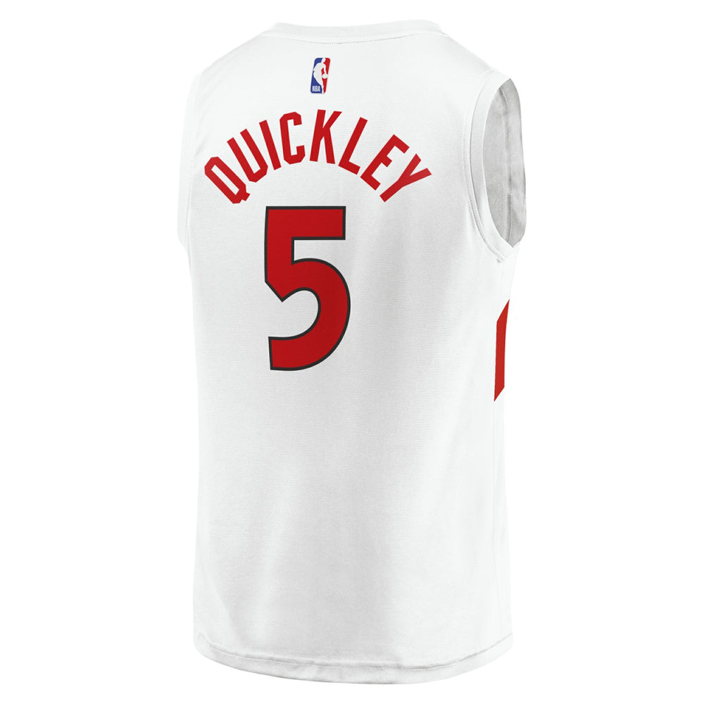 Immanuel Quickley Toronto Raptors Fast Break Player Jersey - Association Edition - White | Fanatics online