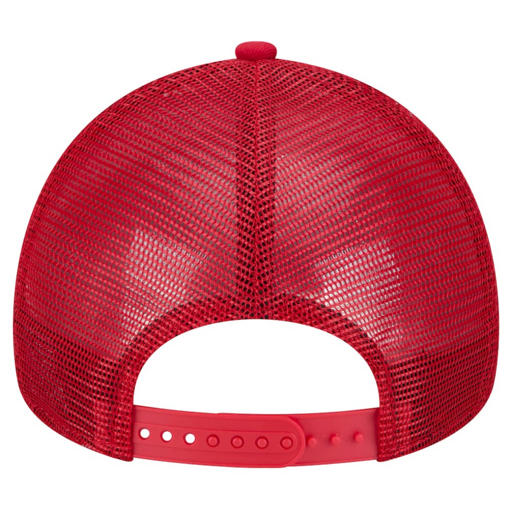 Cincinnati Reds 9FORTY A-Frame Trucker Adjustable Hat - Red | New Era