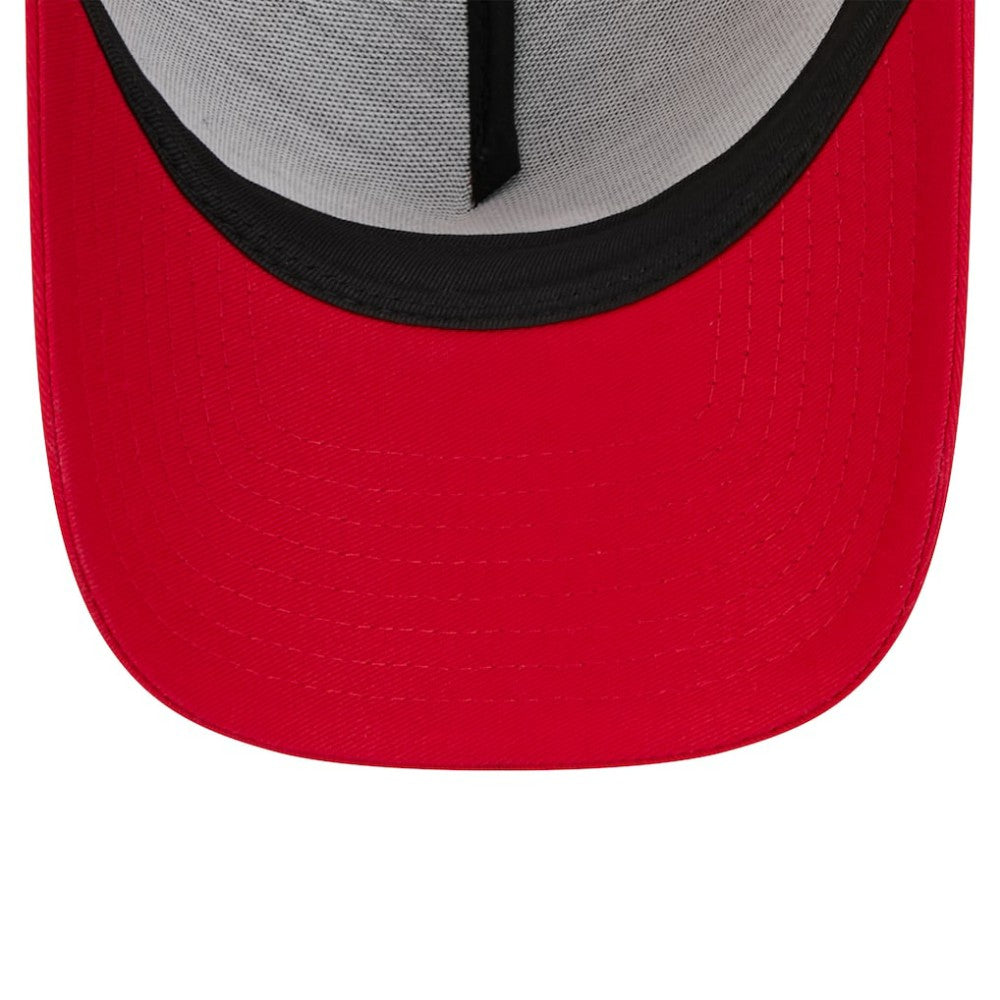 Cincinnati Reds 9FORTY A-Frame Trucker Adjustable Hat - Red | New Era