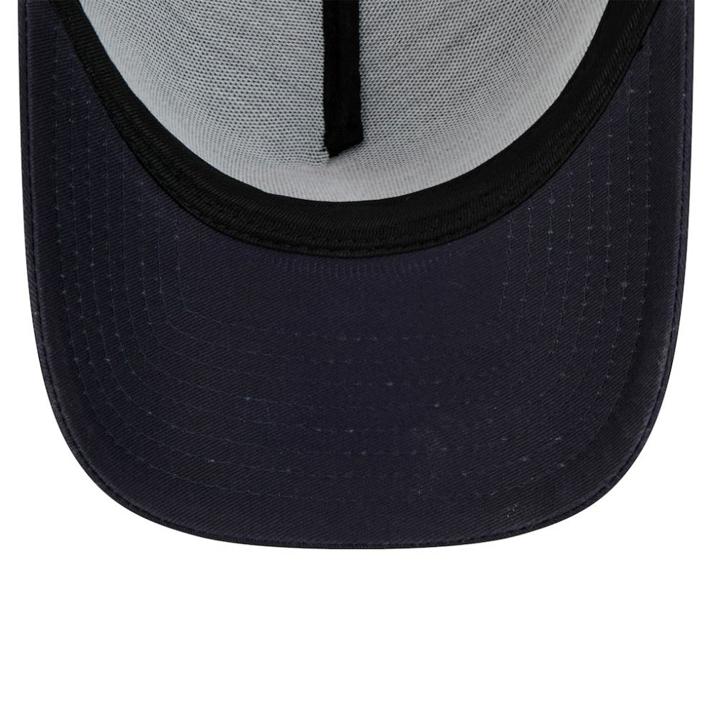 New York Yankees 9FORTY A-Frame Trucker Adjustable Hat - Navy | New Era