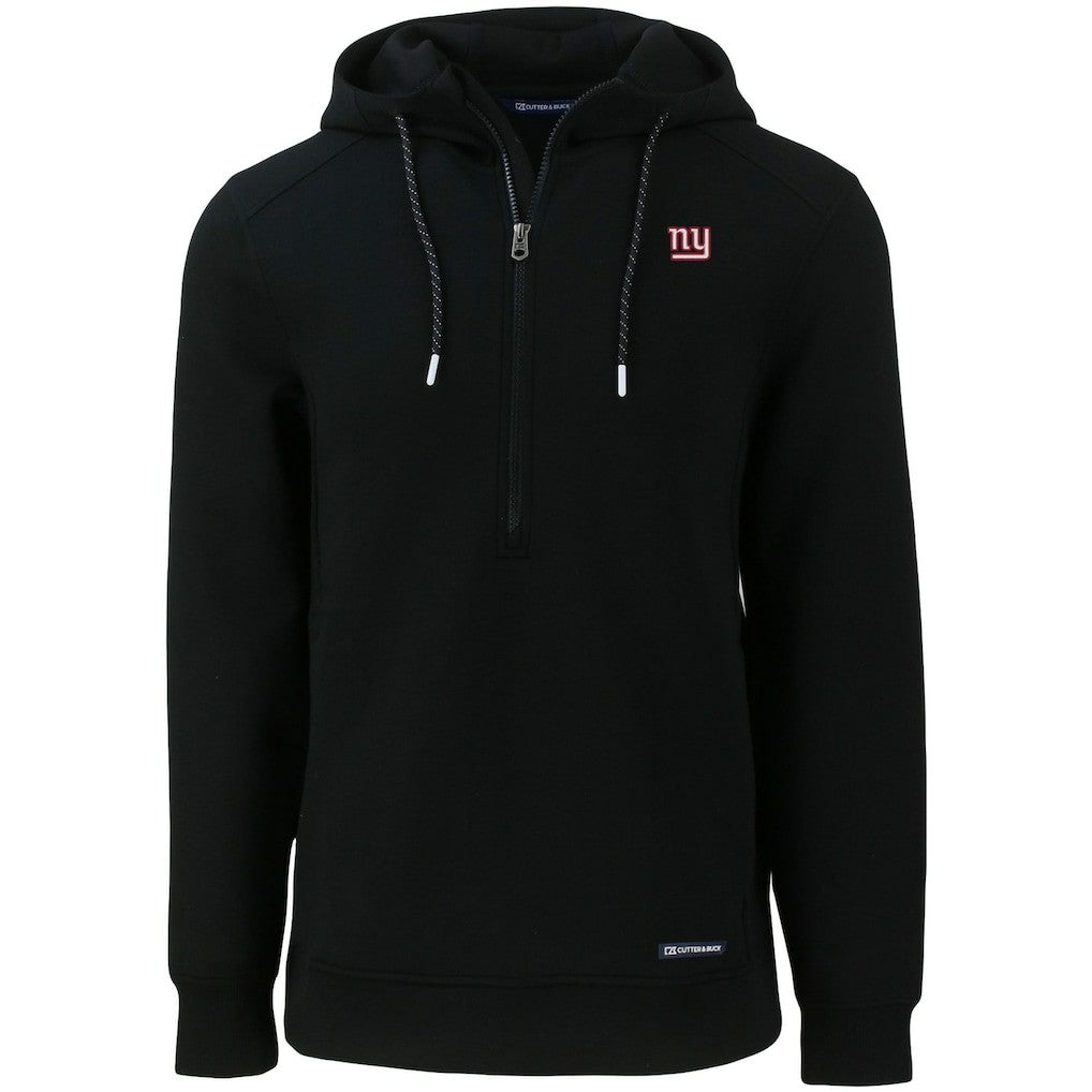 NFL New York Giants Cutter & Buck Primary Mark Roam Eco Recycled Half-Zip Pullover Hoodie