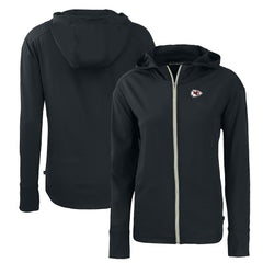 NFL Kansas City Chiefs Cutter & Buck Women's Primary Mark Daybreak Eco Recycled Full-Zip Hoodie
