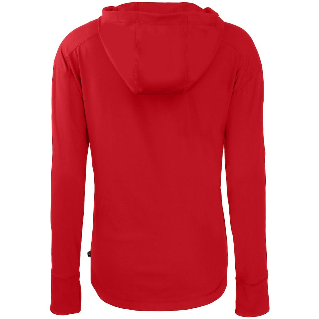 NFL Kansas City Chiefs Cutter & Buck Women's Primary Mark Daybreak Eco Recycled Full-Zip Hoodie