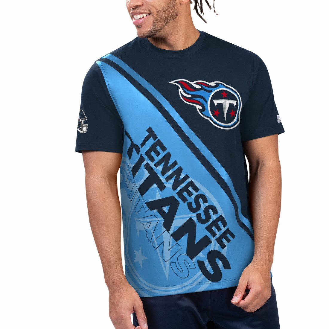 NFL Tennessee Titans Starter Finish Line Extreme Graphic T-Shirt
