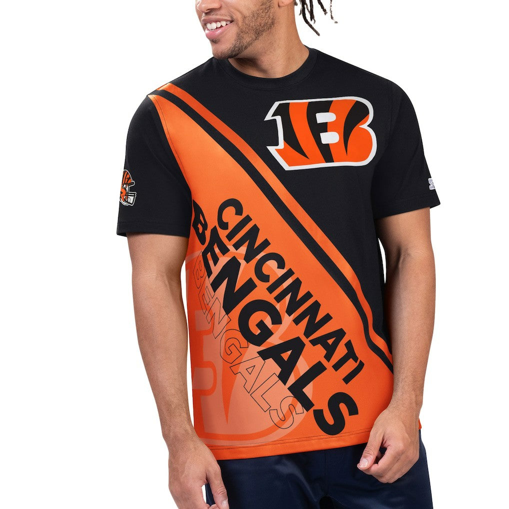 NFL Cincinnati Bengals Starter Finish Line Extreme Graphic T-Shirt