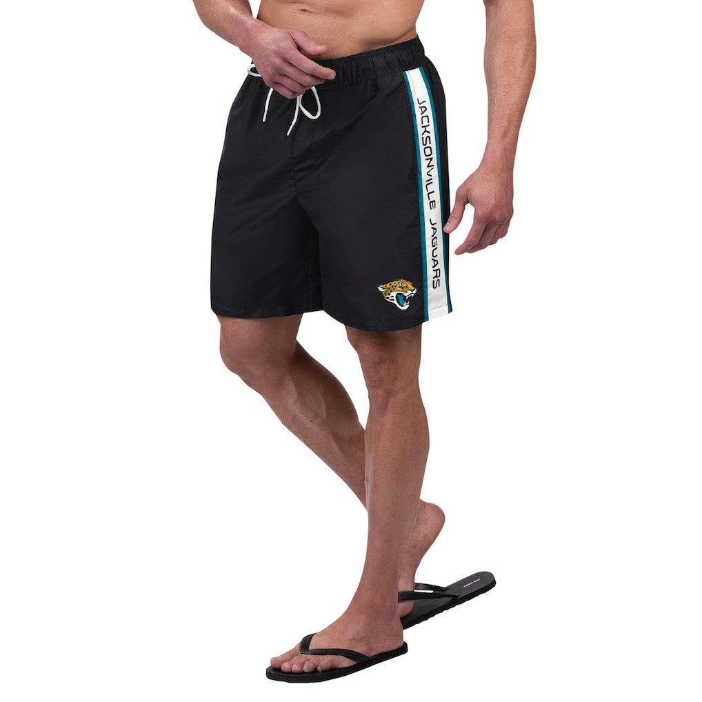 NFL Jacksonville Jaguars G-III Sports by Carl Banks Streamline Volley Swim Shorts