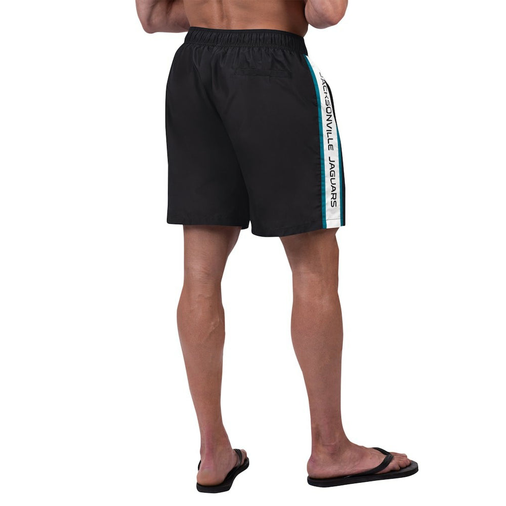 NFL Jacksonville Jaguars G-III Sports by Carl Banks Streamline Volley Swim Shorts