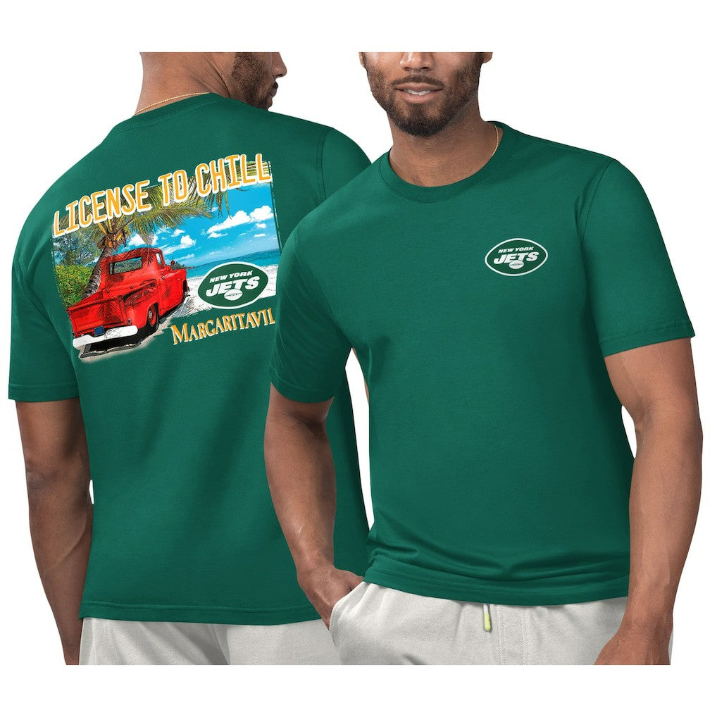NFL New York Jets Margaritaville Licensed to Chill T-Shirt
