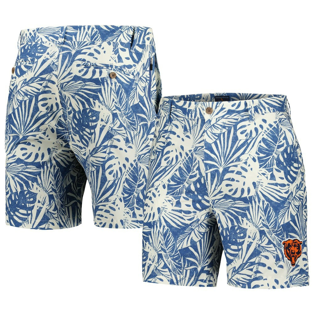 NFL Chicago Bears Margaritaville Sandwashed Monstera Print Amphib Shorts