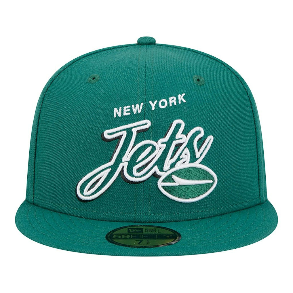 NFL New York Jets Script Sided 59FIFTY Fitted Hat