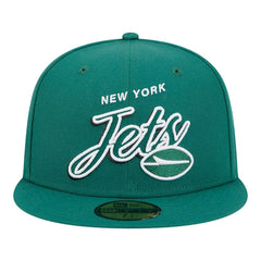 NFL New York Jets Script Sided 59FIFTY Fitted Hat