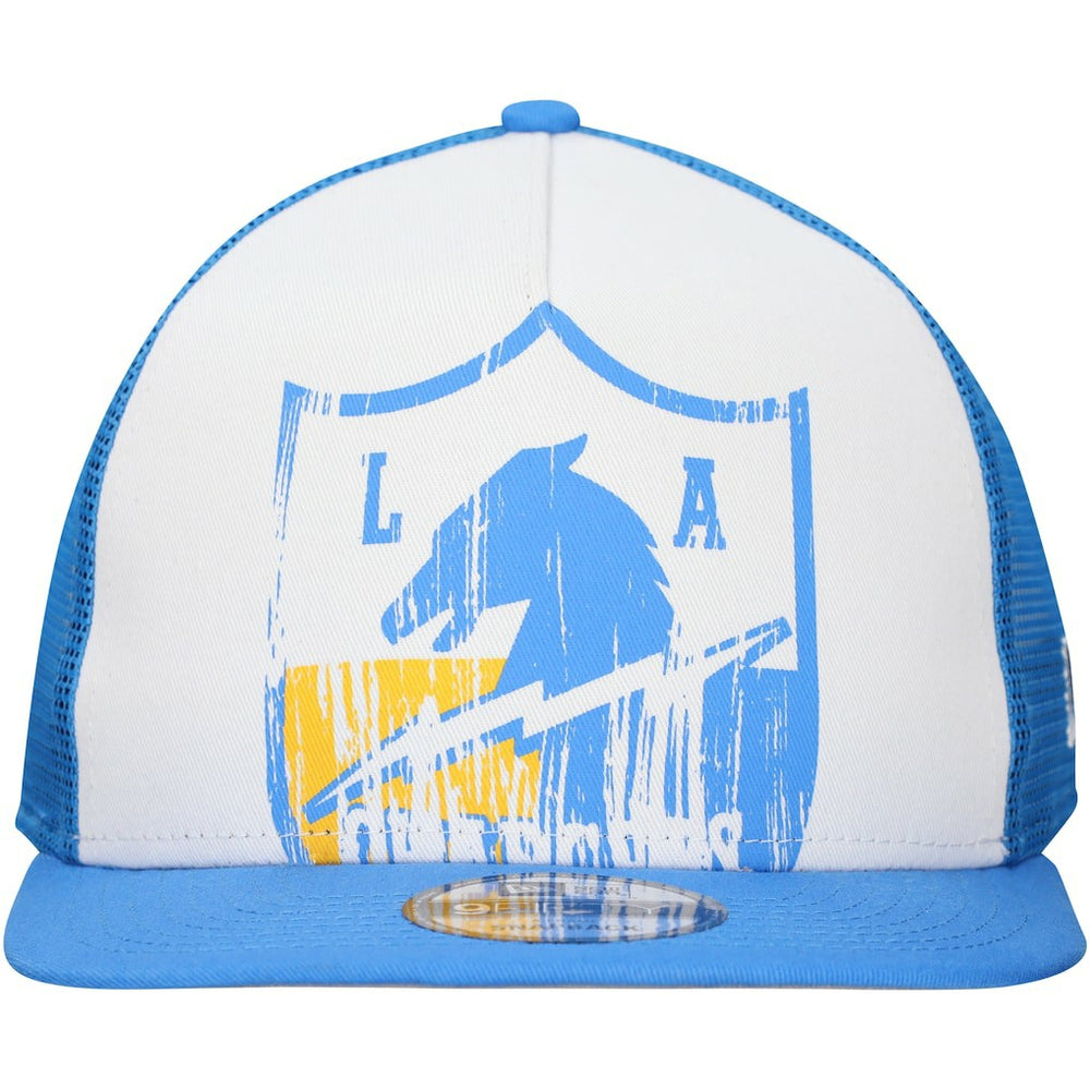 NFL Los Angeles Chargers Distressed 9FIFTY A-Frame Snapback Hat