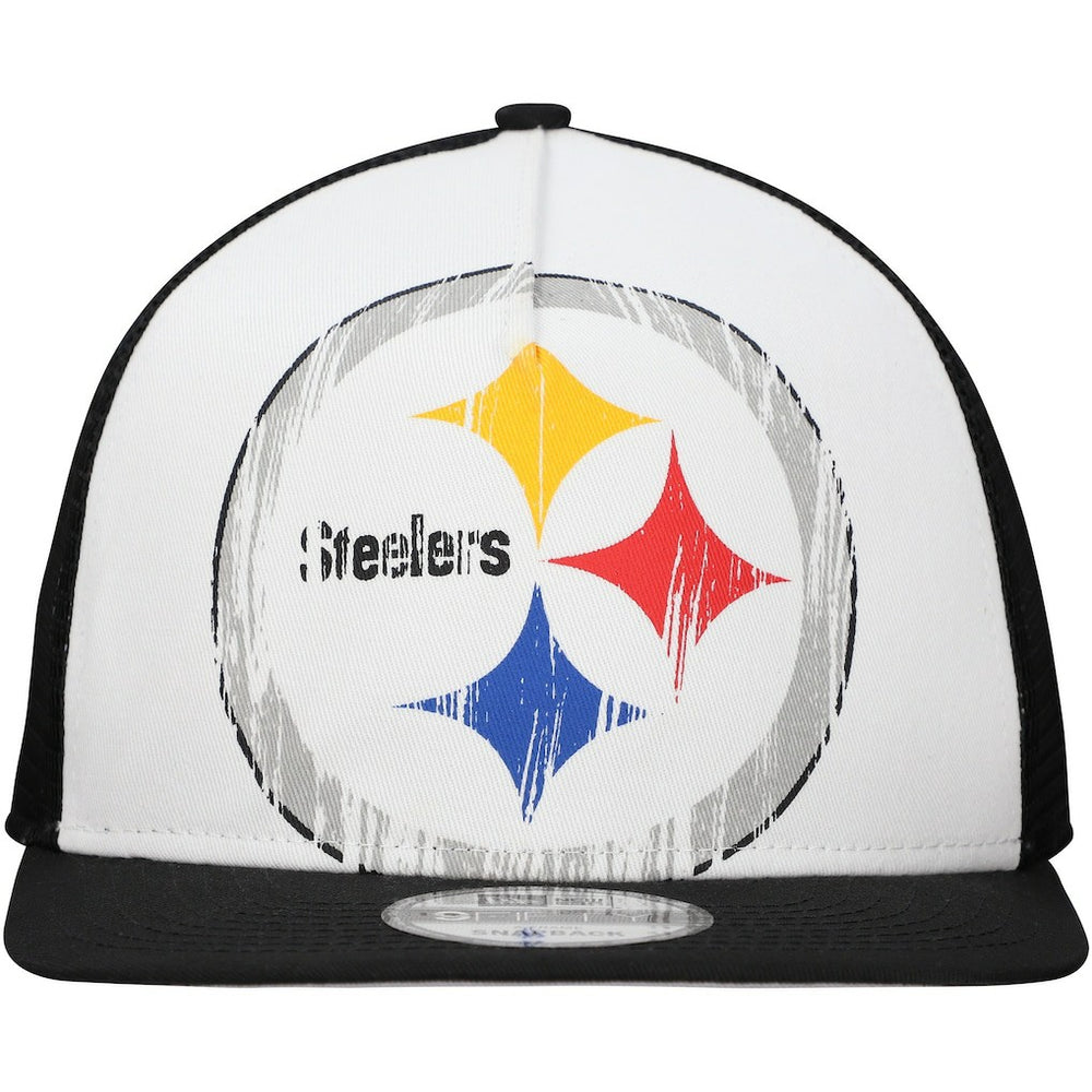 NFL Pittsburgh Steelers Distressed 9FIFTY A-Frame Snapback Hat