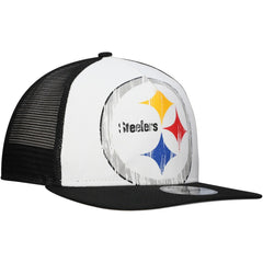 NFL Pittsburgh Steelers Distressed 9FIFTY A-Frame Snapback Hat