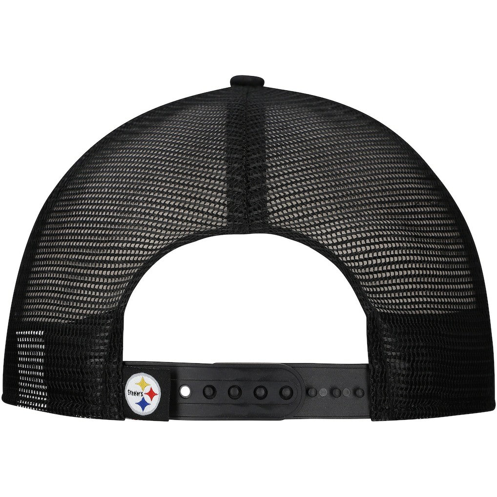 NFL Pittsburgh Steelers Distressed 9FIFTY A-Frame Snapback Hat