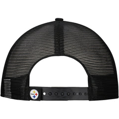 NFL Pittsburgh Steelers Distressed 9FIFTY A-Frame Snapback Hat