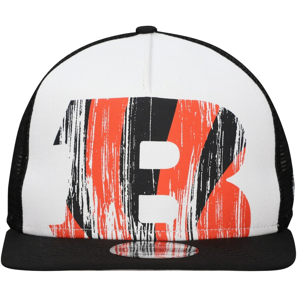 NFL Cincinnati Bengals Distressed 9FIFTY A-Frame Snapback Hat