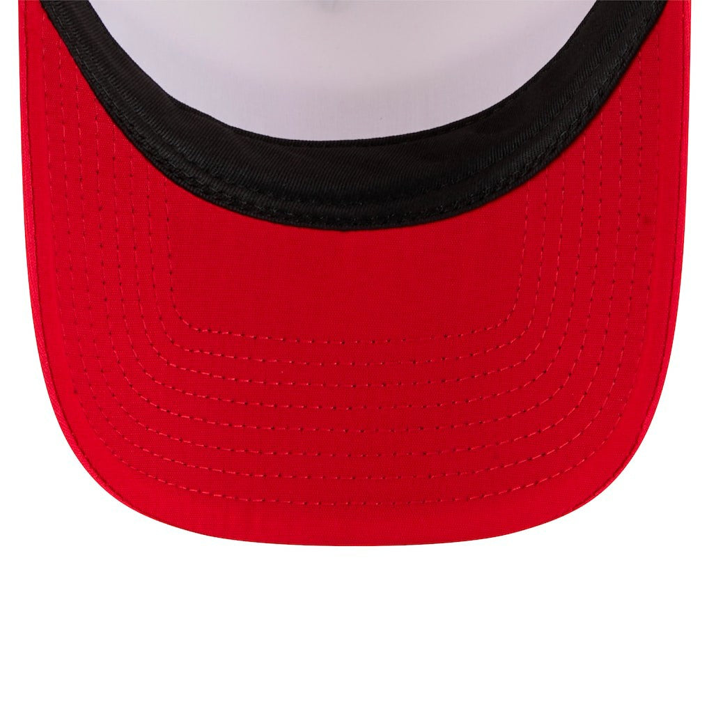 NFL San Francisco 49ers Sport Night Color Block 9FORTY A-Frame Trucker Adjustable Hat