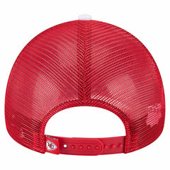 NFL Kansas City Chiefs Sport Night Color Block 9FORTY A-Frame Trucker Adjustable Hat