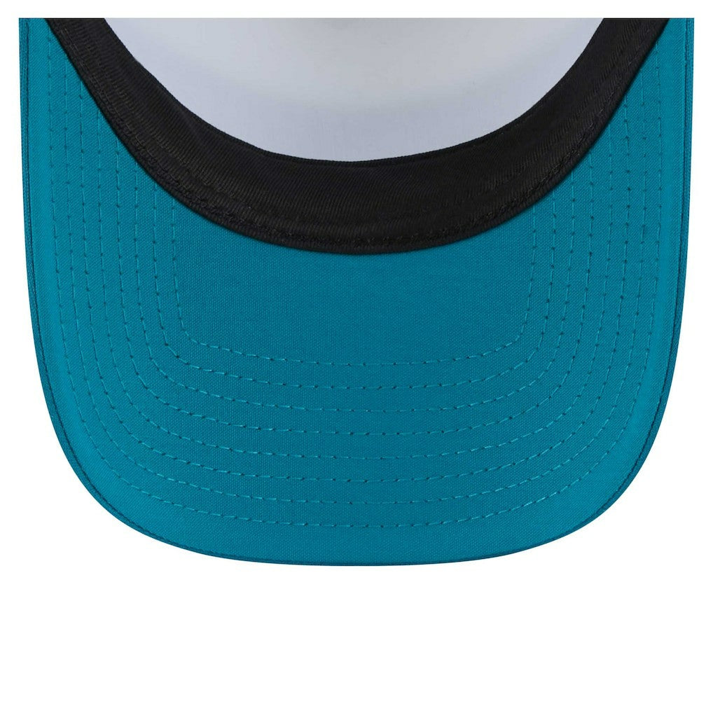 NFL Jacksonville Jaguars Color-Block 9FORTY A-Frame Trucker Adjustable Hat