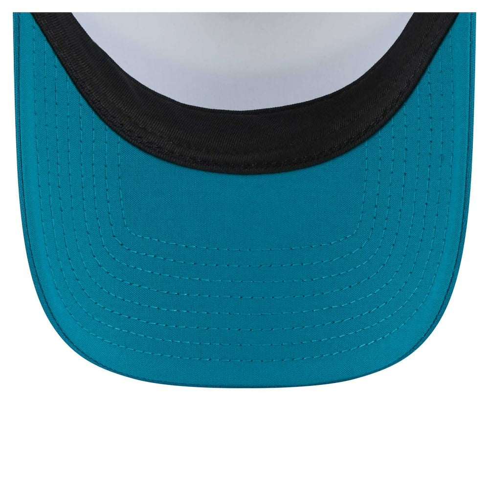 NFL Jacksonville Jaguars Color-Block 9FORTY A-Frame Trucker Adjustable Hat