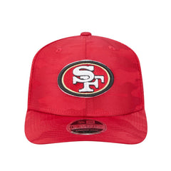 NFL San Francisco 49ers Adventure Camo Trucker 9SEVENTY Stretch-Snap Adjustable Hat