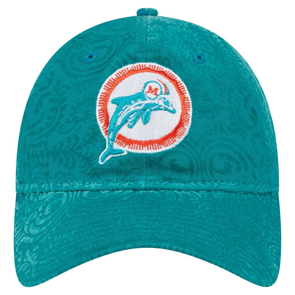 NFL Miami Dolphins Women's Throwback Flair 9TWENTY Adjustable Hat