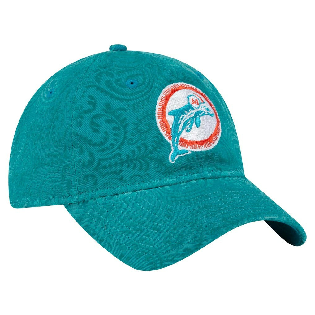 NFL Miami Dolphins Women's Throwback Flair 9TWENTY Adjustable Hat
