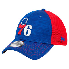 Philadelphia 76ers Active Tech Neo Flex 39THIRTY Flex Hat - Royal/Red | New Era sale