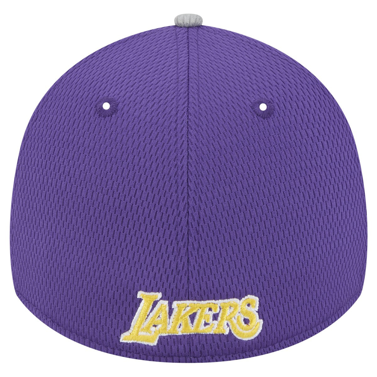 Los Angeles Lakers Active Trim 39THIRTY Flex Hat - Gray/Purple | New Era sale