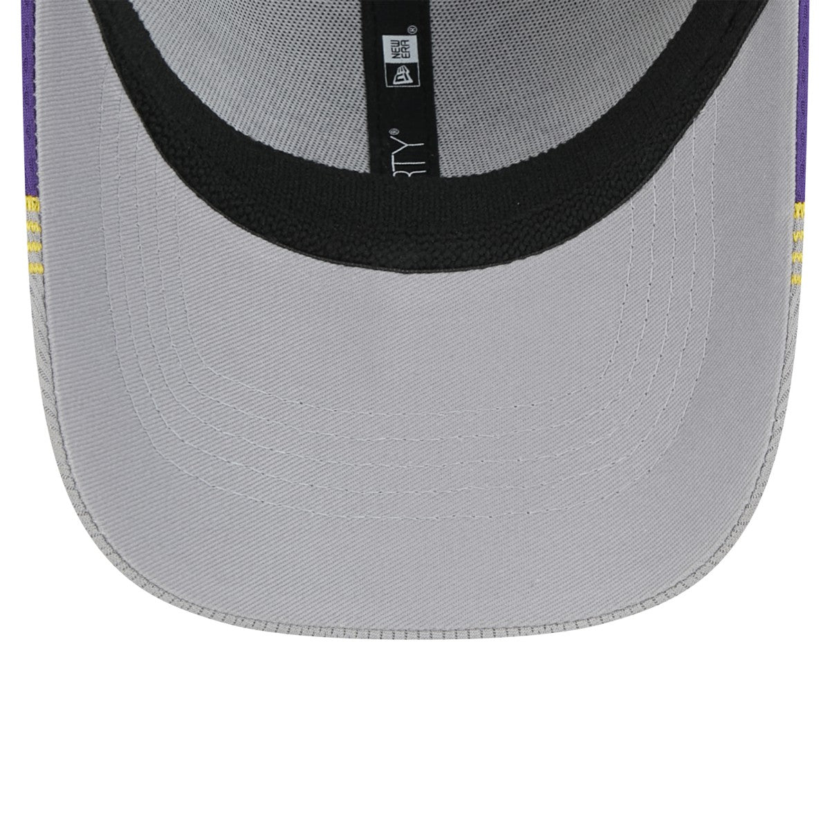 Los Angeles Lakers Active Trim 39THIRTY Flex Hat - Gray/Purple | New Era sale