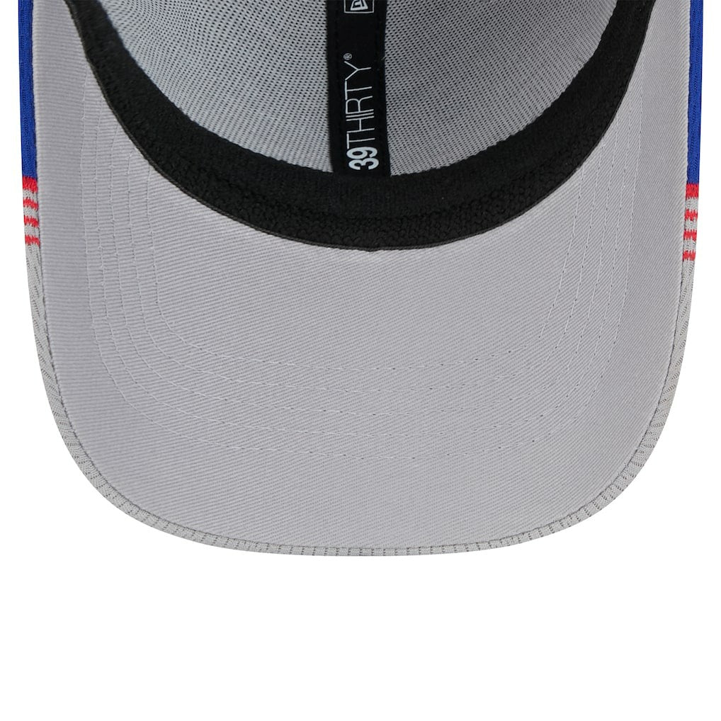 Philadelphia 76ers Active Trim 39THIRTY Flex Hat - Gray/Royal | New Era outlet