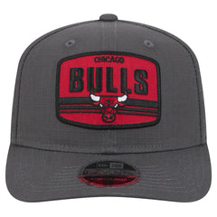 Chicago Bulls Team Elevated Patch 9SEVENTY Adjustable Hat - Graphite | New Era for sale