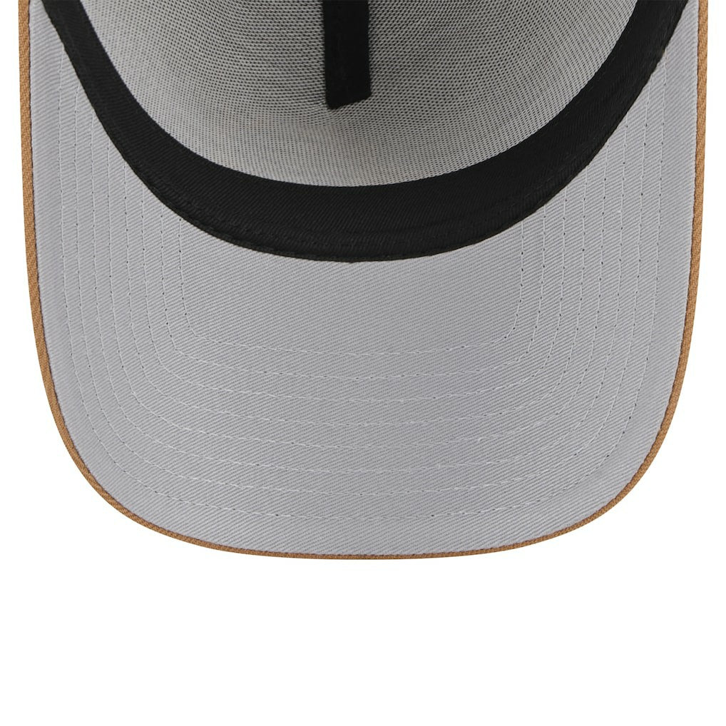 Philadelphia 76ers 9FORTY A-Frame Trucker Adjustable Hat - Tan | New Era cheap