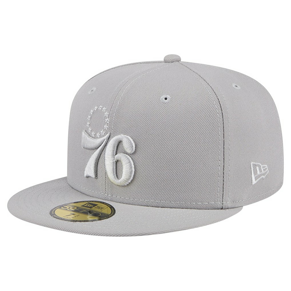 Philadelphia 76ers Color Pack 59FIFTY Fitted Hat - Gray | New Era cheap