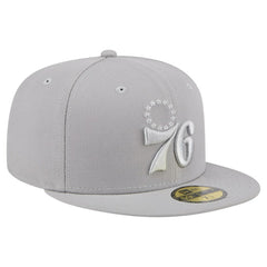 Philadelphia 76ers Color Pack 59FIFTY Fitted Hat - Gray | New Era cheap