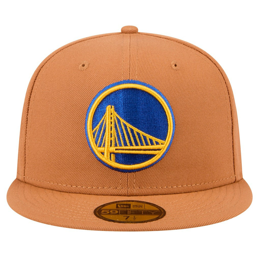 Golden State Warriors Color Pack 59FIFTY Fitted Hat sale - Tan | New Era shop