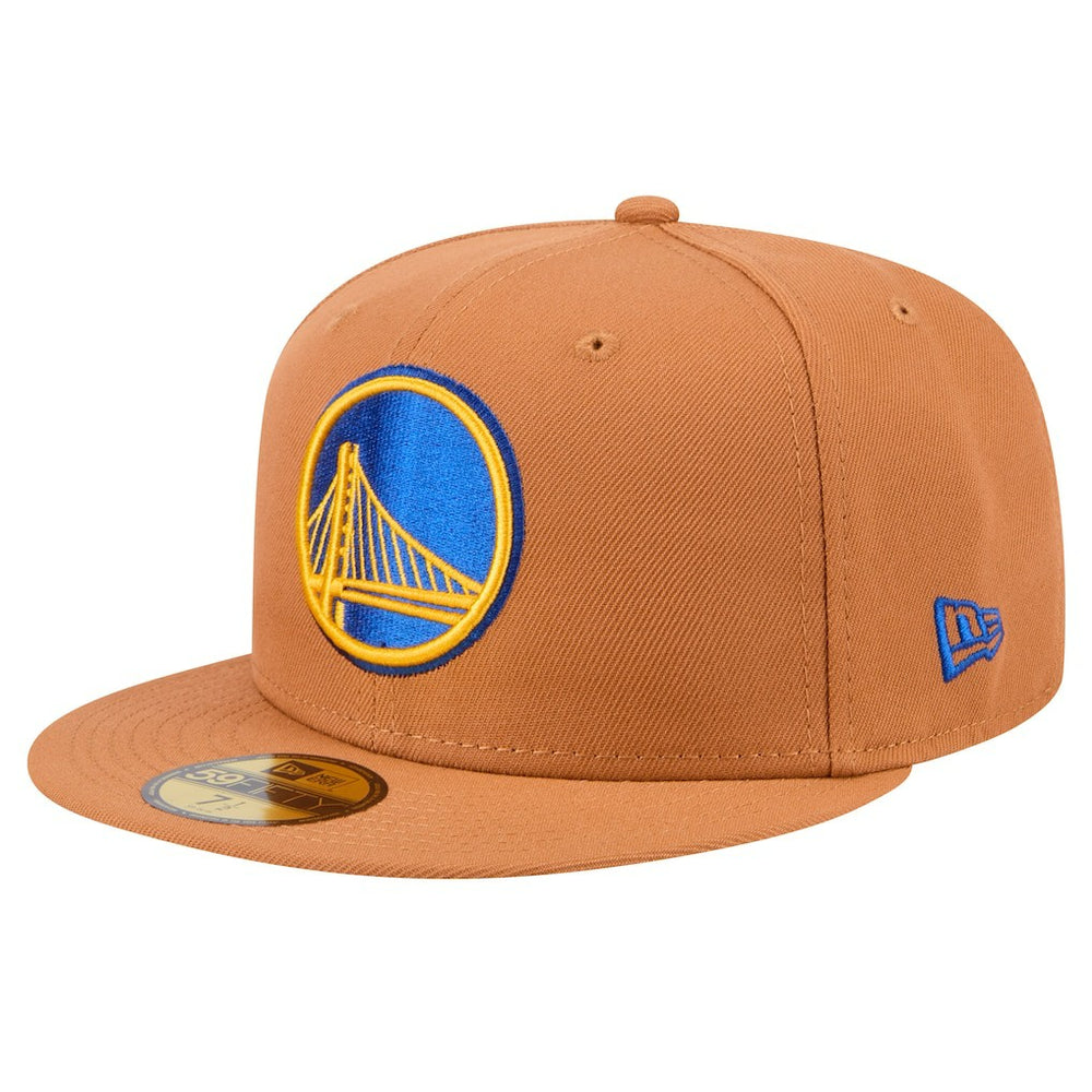 Golden State Warriors Color Pack 59FIFTY Fitted Hat sale - Tan | New Era shop