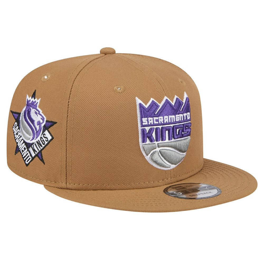 Sacramento Kings Color Pack 9FIFTY Snapback Hat - Tan | New Era on sale