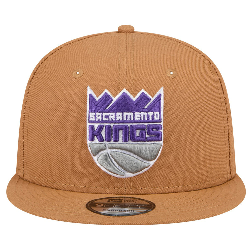 Sacramento Kings Color Pack 9FIFTY Snapback Hat - Tan | New Era on sale