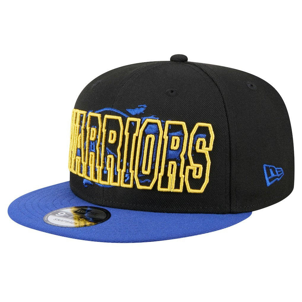 Golden State Warriors Sport Night Splatter 2-Tone 9FIFTY Snapback Hat sale - Black/Royal | New Era sale