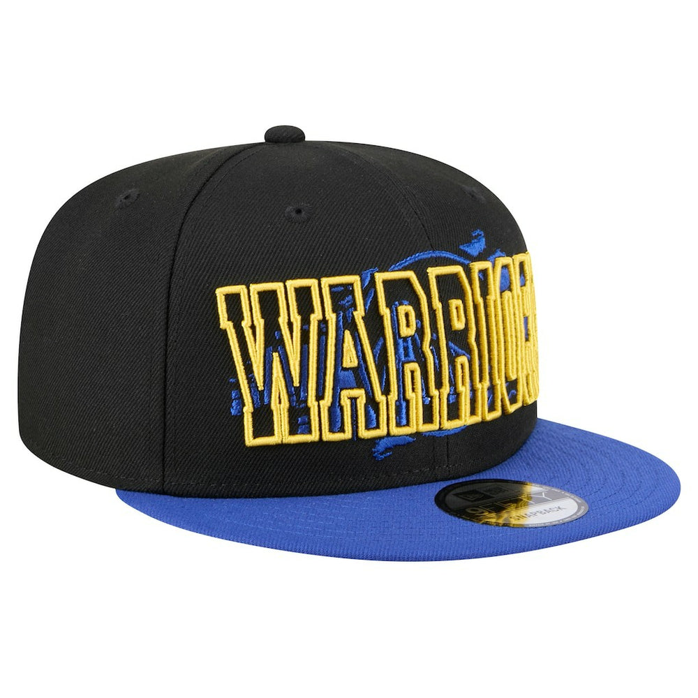 Golden State Warriors Sport Night Splatter 2-Tone 9FIFTY Snapback Hat sale - Black/Royal | New Era sale
