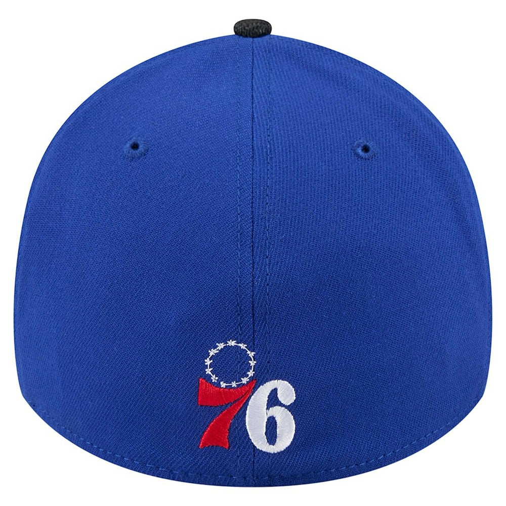Philadelphia 76ers Sport Night Visor Hit 39THIRTY Flex Hat - Royal/Black | New Era on sale