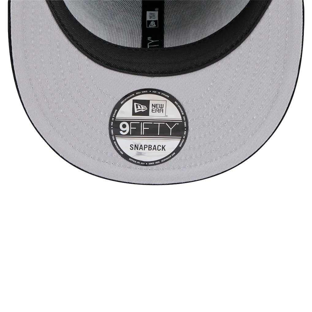 Chicago Bulls Throwback Display Corduroy 9FIFTY Snapback Hat - Black | New Era shop