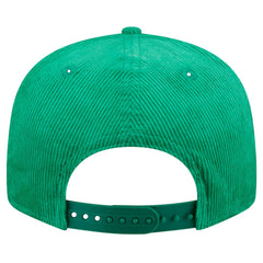 Boston Celtics Throwback Display Corduroy 9FIFTY Snapback Hat - Kelly Green | New Era on sale