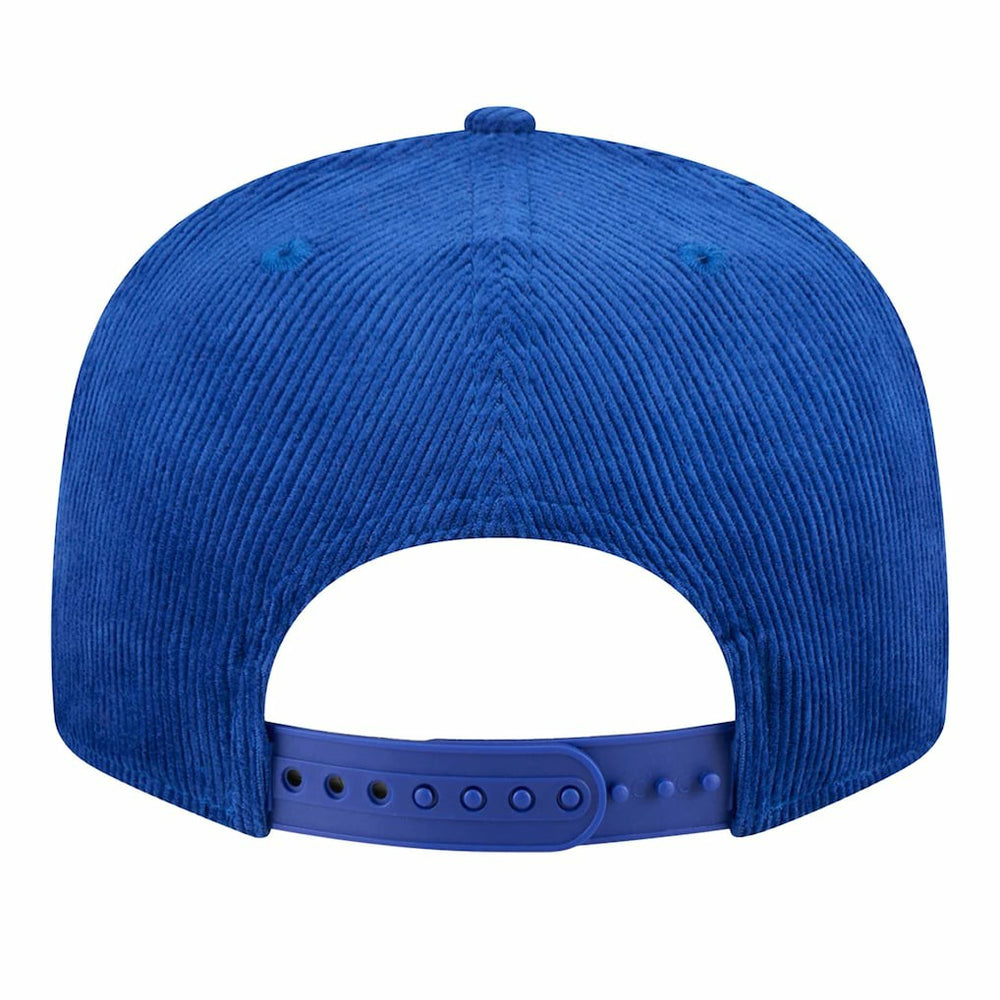 Golden State Warriors Throwback Display Corduroy 9FIFTY Snapback Hat sale - Royal | New Era discount