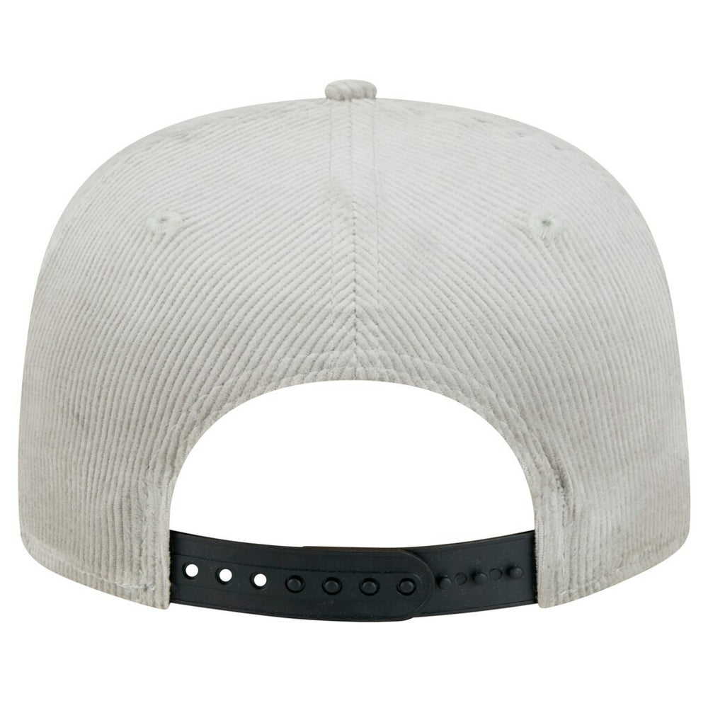 Chicago Bulls Throwback Corduroy Golfer Snapback Hat - Gray | New Era cheap