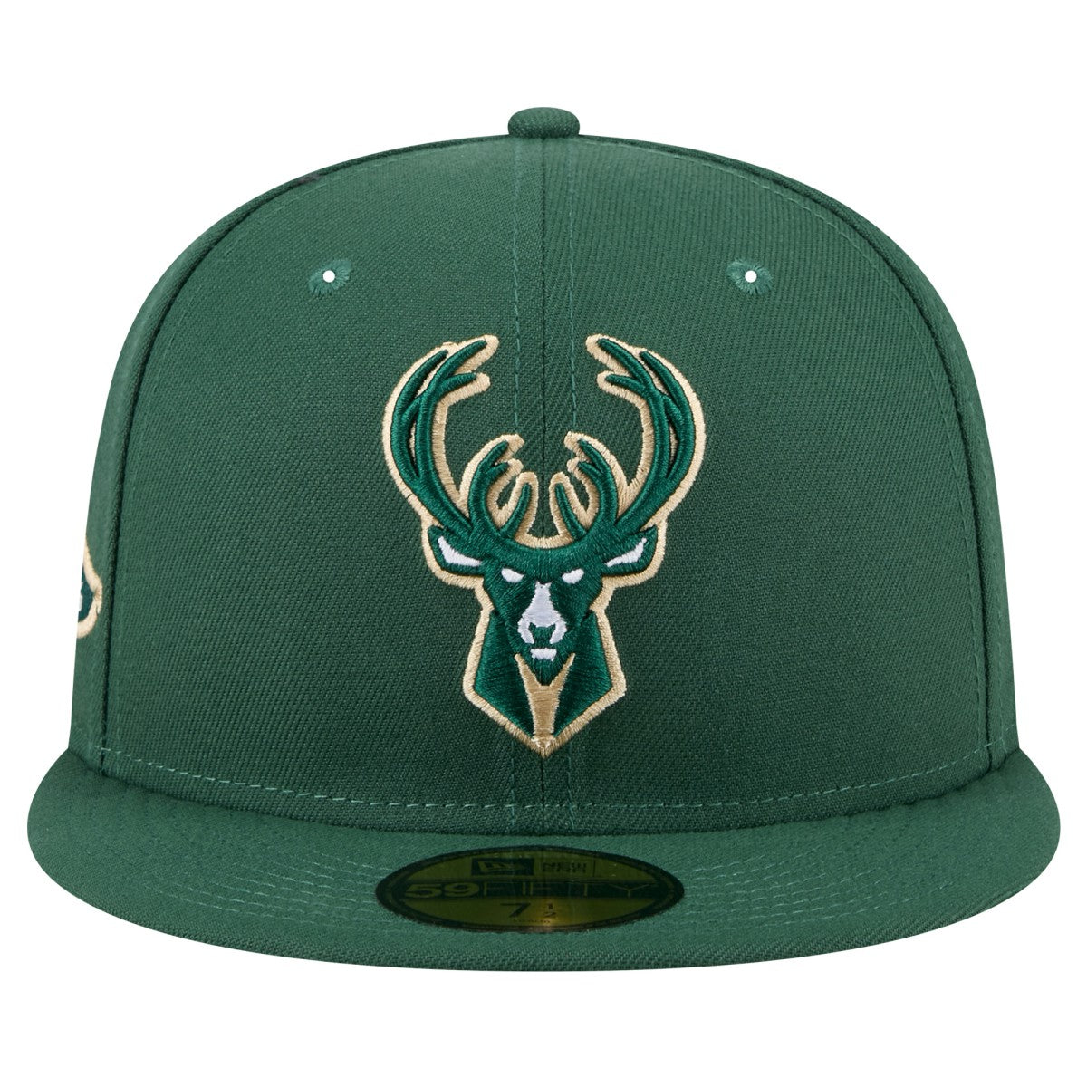 Milwaukee Bucks Throwback Pennant 59FIFTY Fitted Hat - Hunter Green | New Era shop